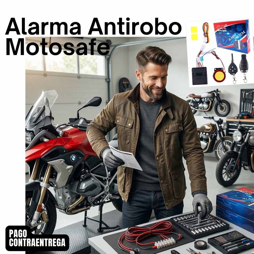 Alarma Antirobo Motosafe