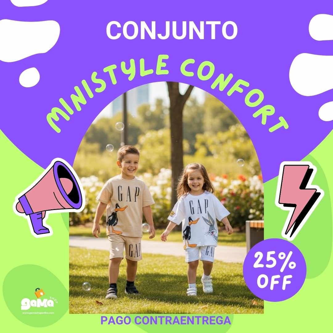 Conjunto MiniStyle Confort