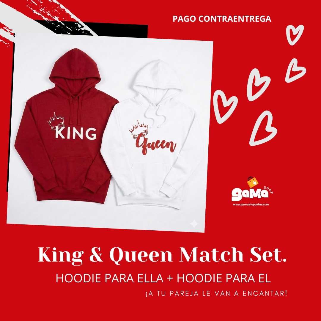 King & Queen Match Set.