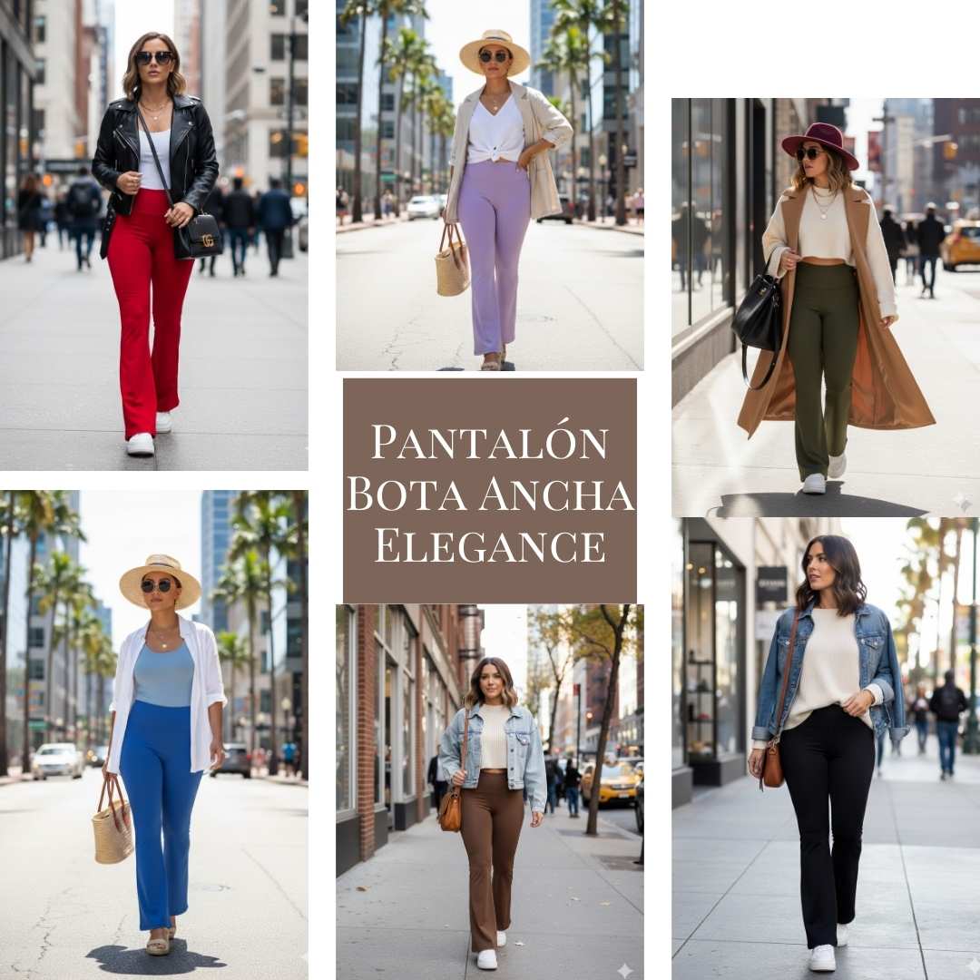 Pantalón Bota Ancha Elegance