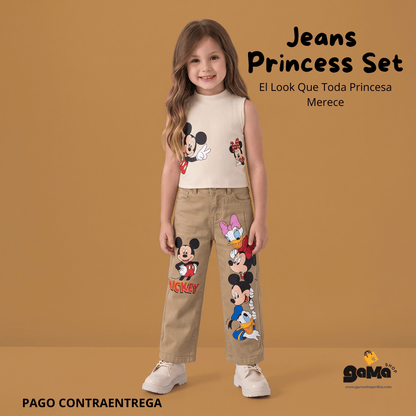 👑 Jeans Princess Set™ – El Look Que Toda Princesa Merece ✨