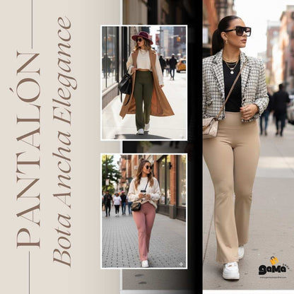 Pantalón Bota Ancha Elegance