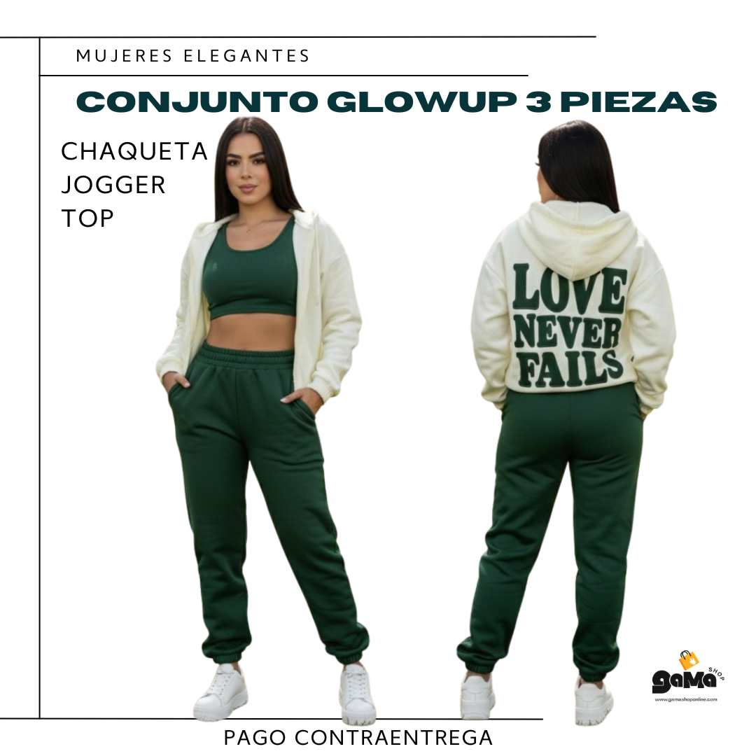 Conjunto GlowUp 3 Piezas