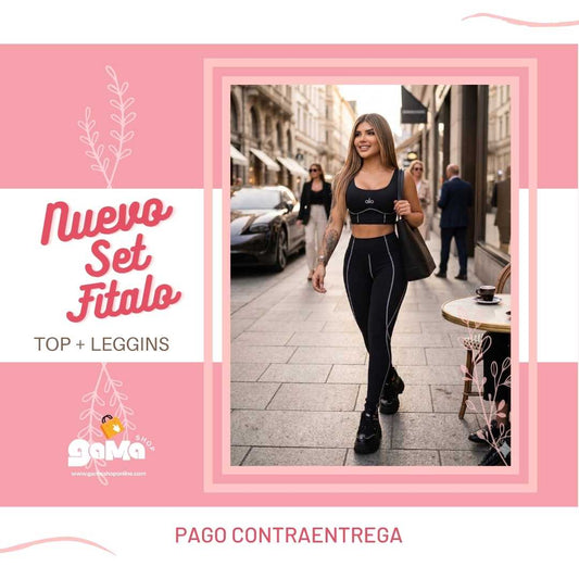 Set FitAlo Seamless (Top + Leggins)