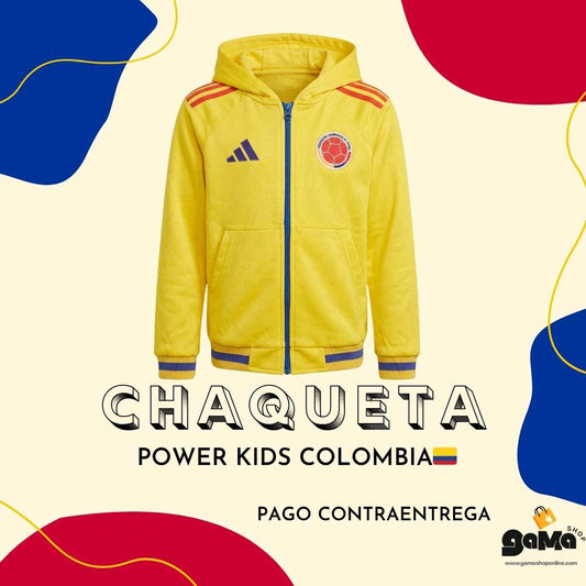 CHAQUETA POWER KIDS COLOMBIA🇨🇴