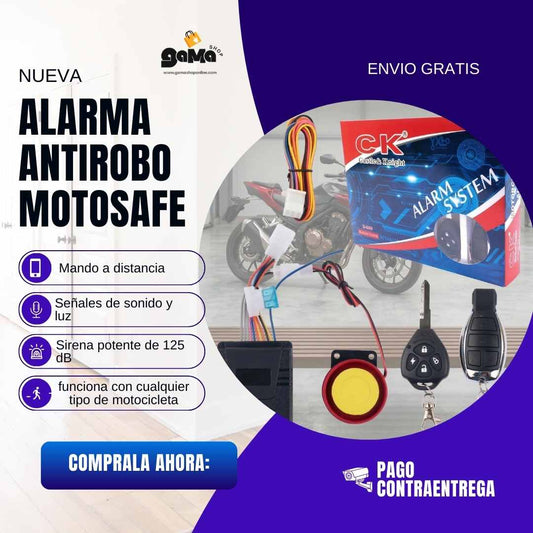 Alarma Antirobo Motosafe