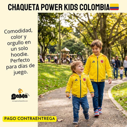 CHAQUETA POWER KIDS COLOMBIA🇨🇴