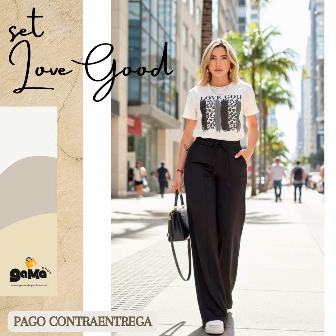 Nuevo Set LoveGood- Pantalón y Camiseta
