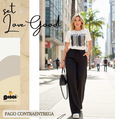 Nuevo Set LoveGood- Pantalón y Camiseta