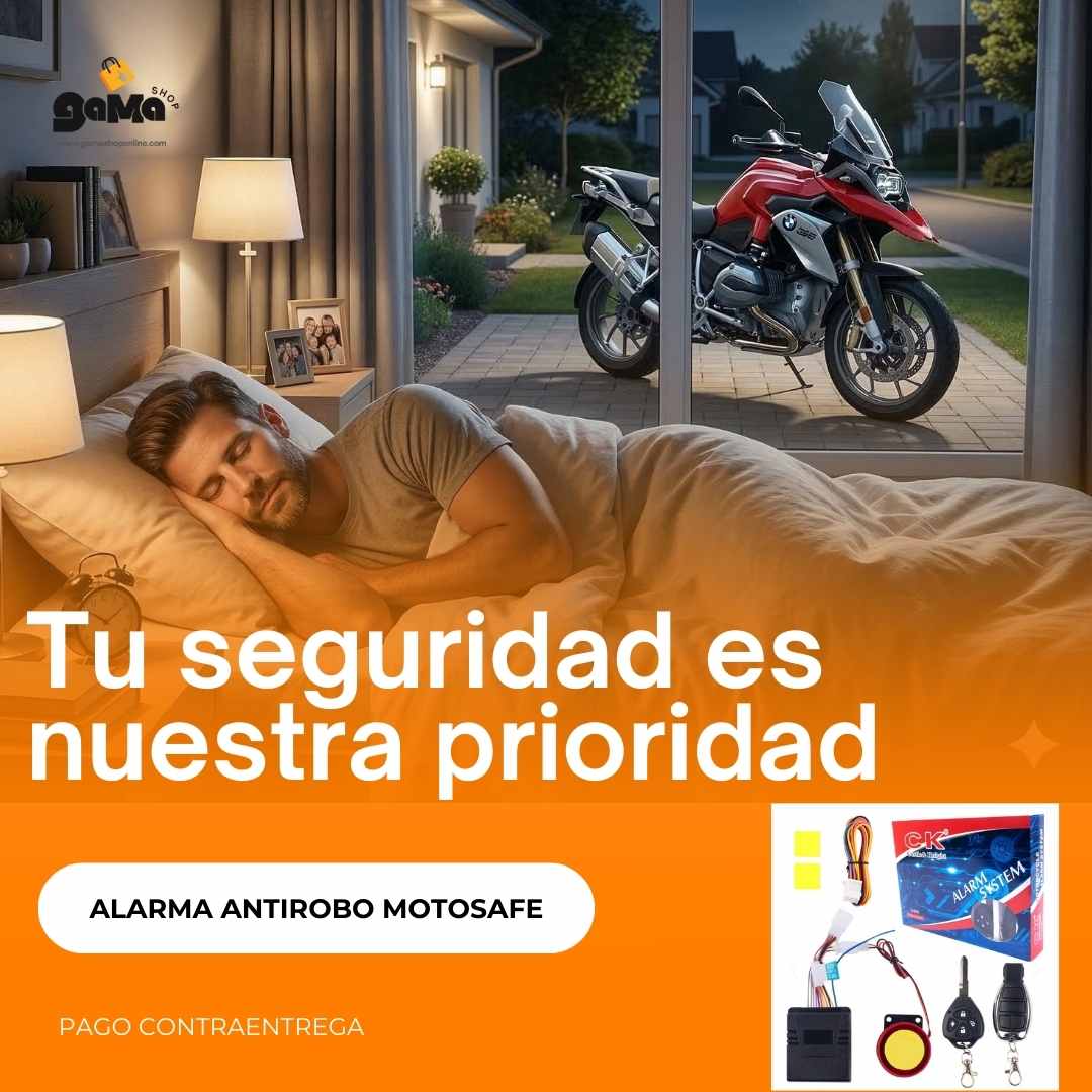 Alarma Antirobo Motosafe