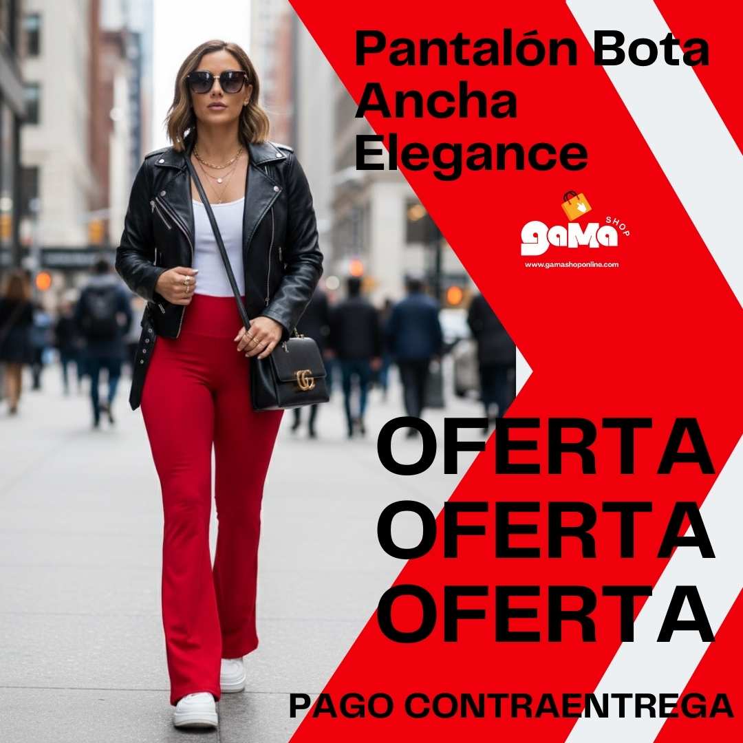 Pantalón Bota Ancha Elegance