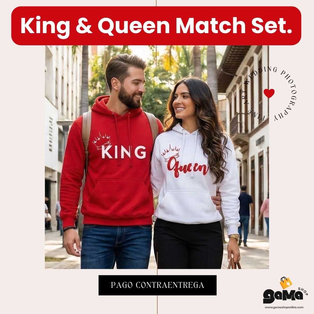 King & Queen Match Set.