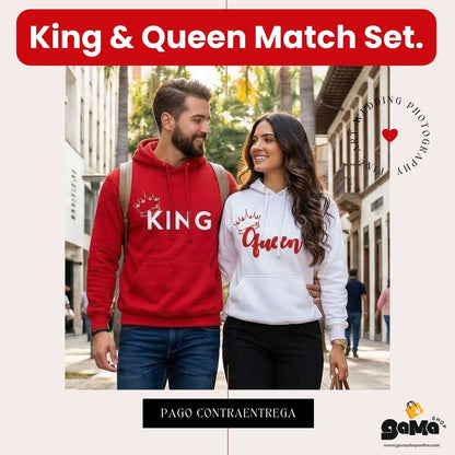 King & Queen Match Set.