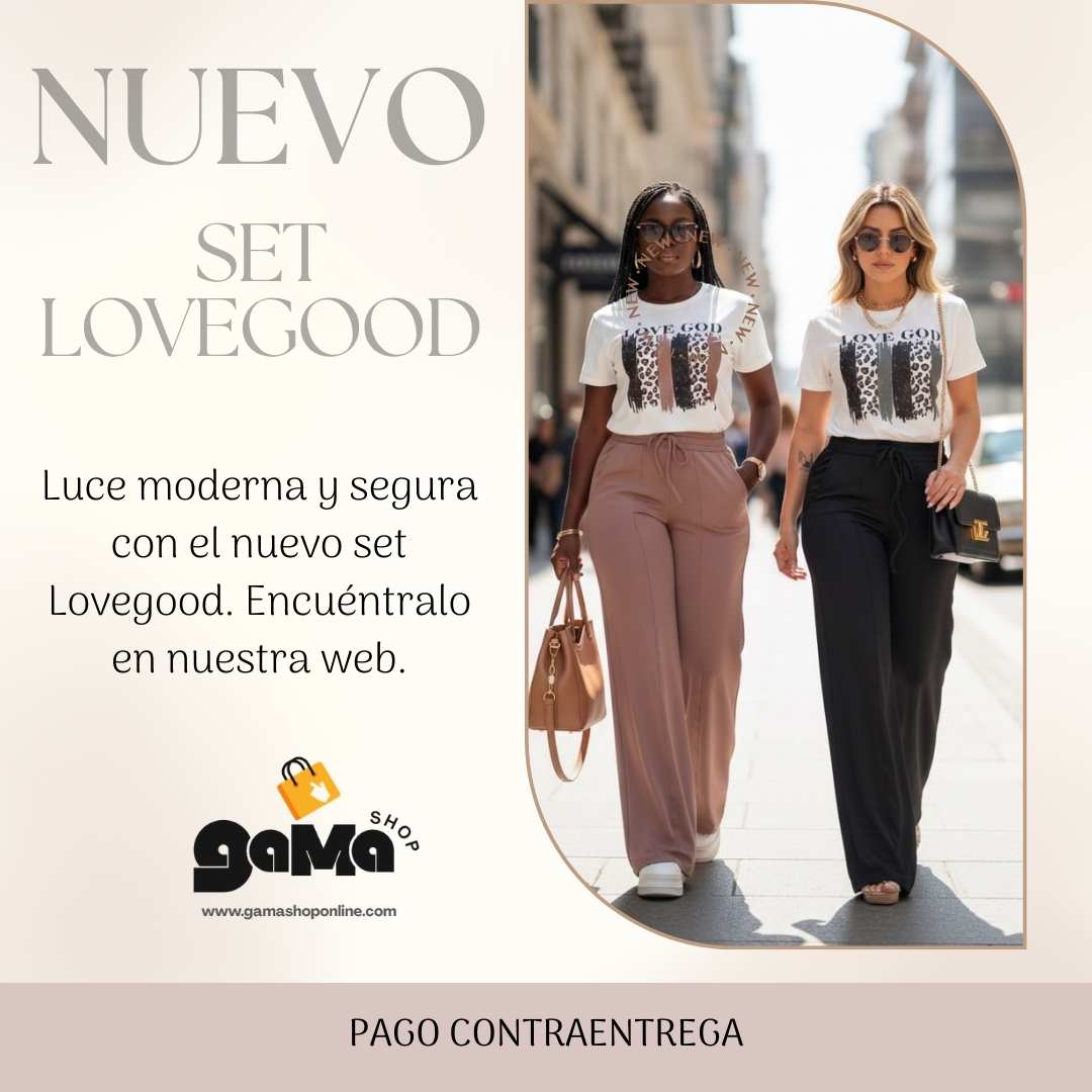 Nuevo Set LoveGood- Pantalón y Camiseta
