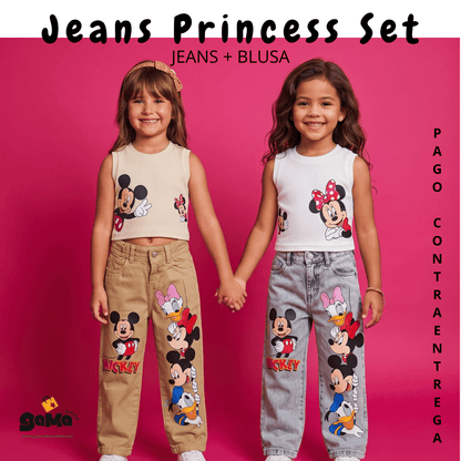 👑 Jeans Princess Set™ – El Look Que Toda Princesa Merece ✨