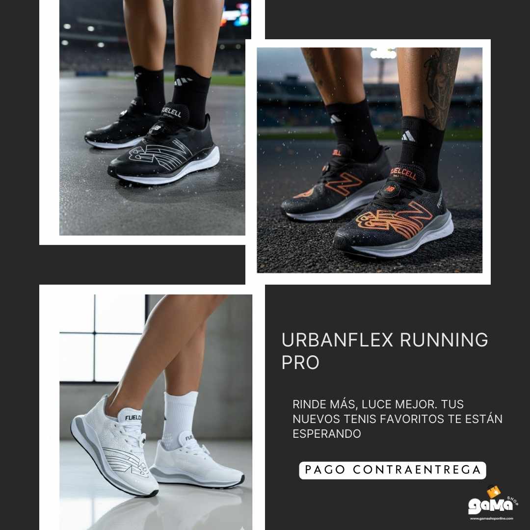 Nuevos Tenis UrbanFlex Running Pro 👟⚡
