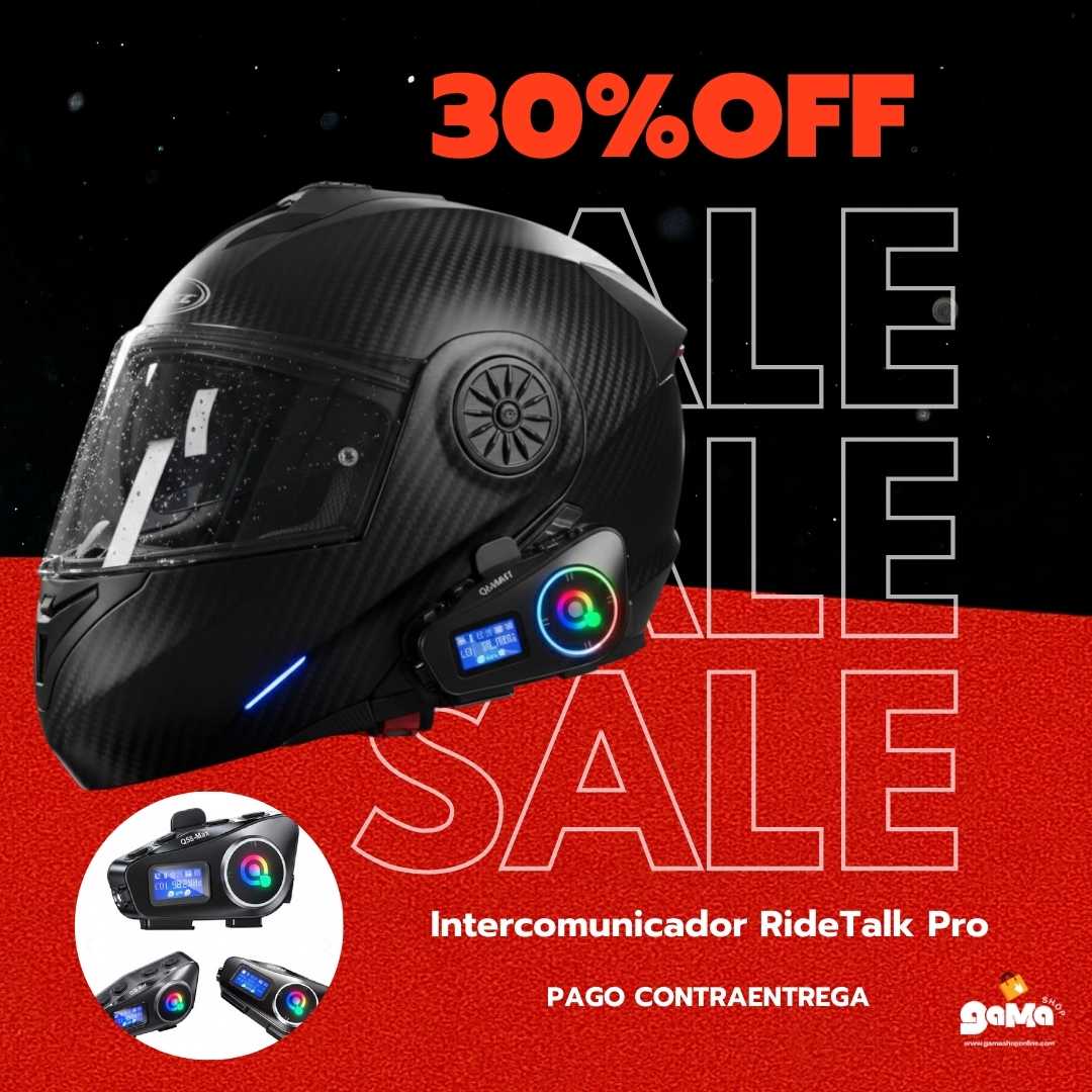 Nuevo Intercomunicador RideTalk Pro