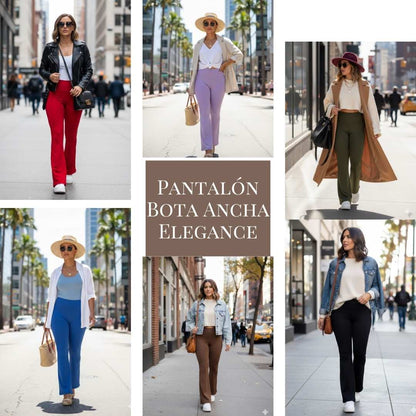 Pantalón Bota Ancha Elegance