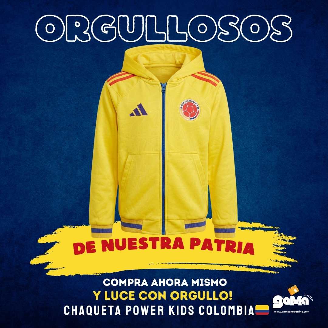 CHAQUETA POWER KIDS COLOMBIA🇨🇴