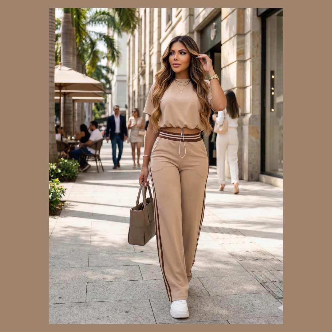 Nuevo Set Elegance Fit - Blusa + Pantalón