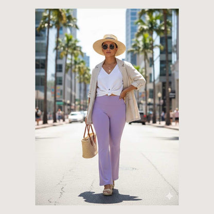 Pantalón Bota Ancha Elegance