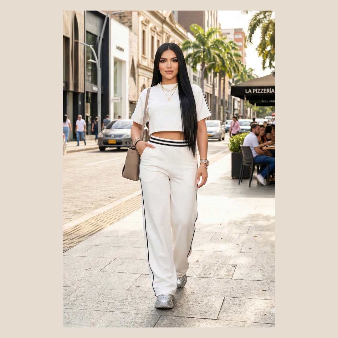 Nuevo Set Elegance Fit - Blusa + Pantalón