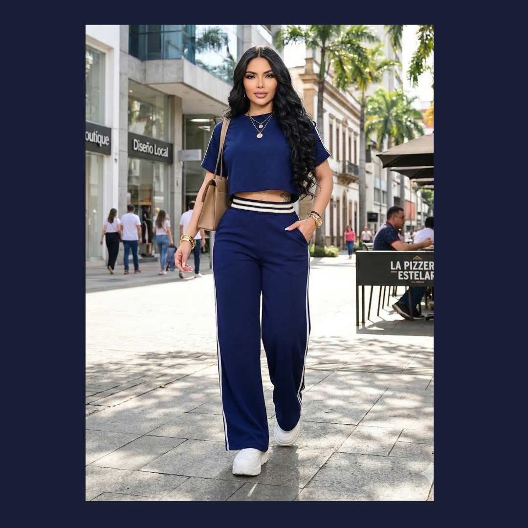 Nuevo Set Elegance Fit - Blusa + Pantalón