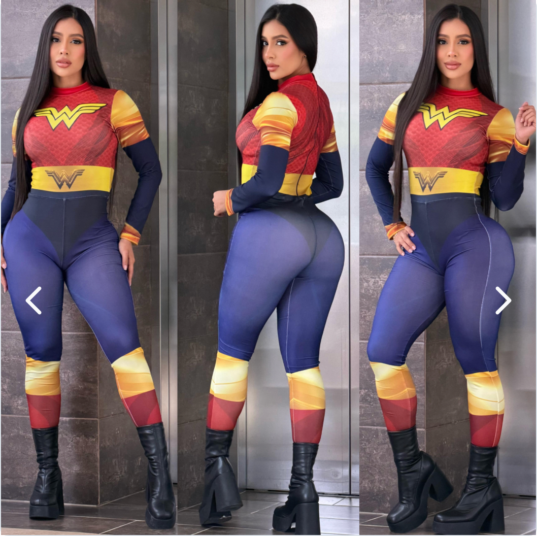 🎃 ENTERIZO HEROFIT HALLOWEEN 🦸‍♀️🔥