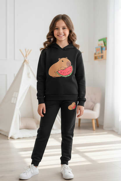 Nuevo Súper Conjunto Capibara - Hoddie y Jogger