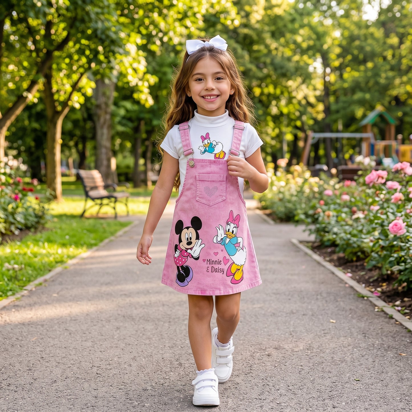 Dulce Encanto - Set Jardinera & Blusa