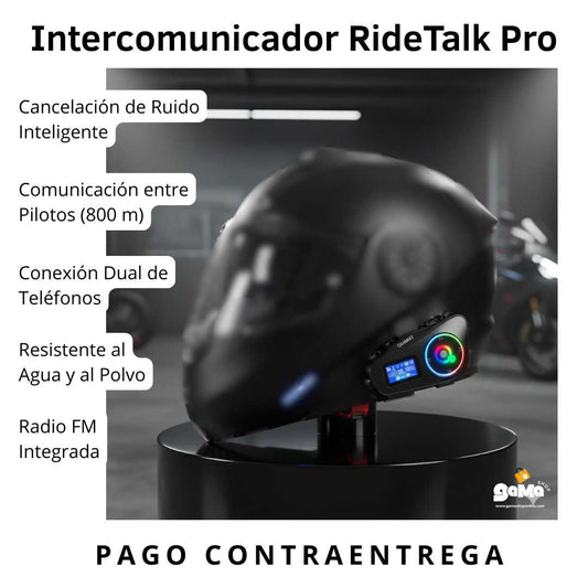 Nuevo Intercomunicador RideTalk Pro